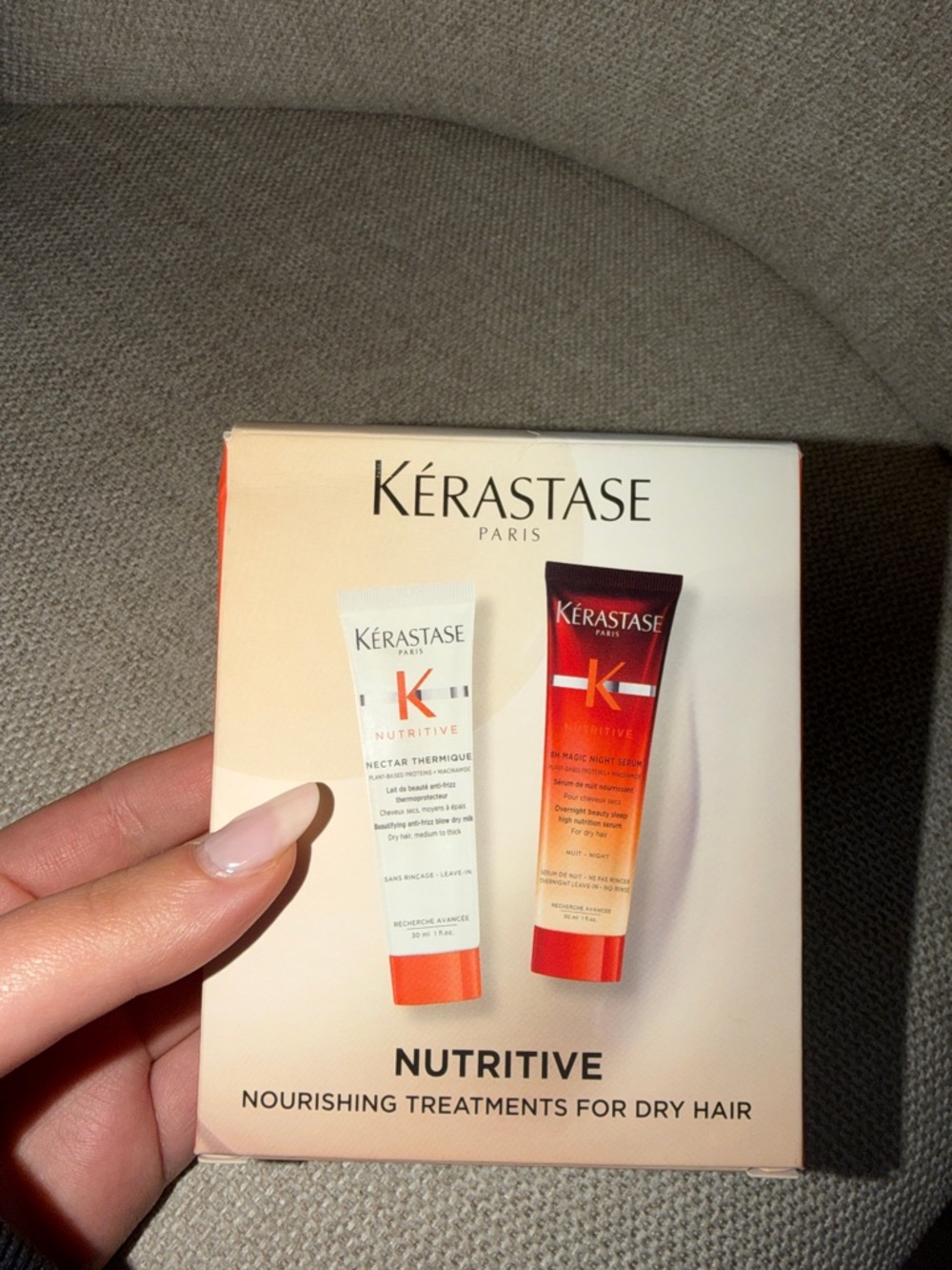 Kerastase Nutritive nourishing treatments for dry hair set